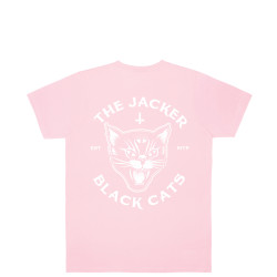 JACKER TEE BLACK CATS - PINK